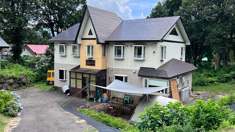 An akiya - empty house in Myoko Kogen area of Japan